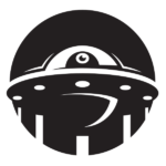 Flying saucer SVG clip art